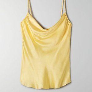 NWT Wilfred Allusion Camisole, Size XS, Yellow